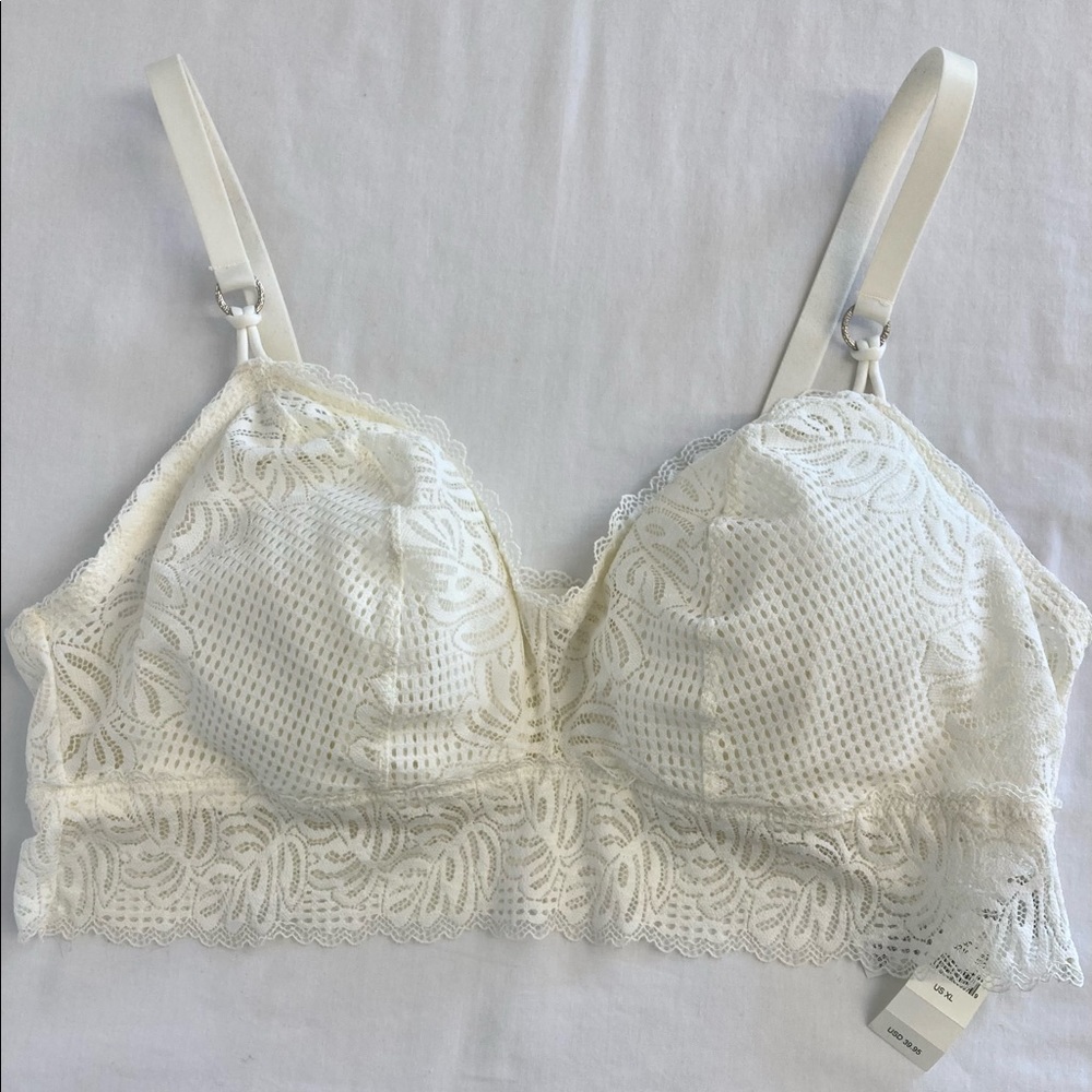 Aerie Lace Bralette Bra Soft XL New